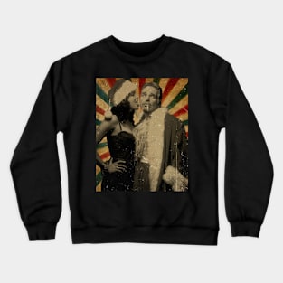 Bad Santa // Photo Vintage Retro Look Fan Design Crewneck Sweatshirt